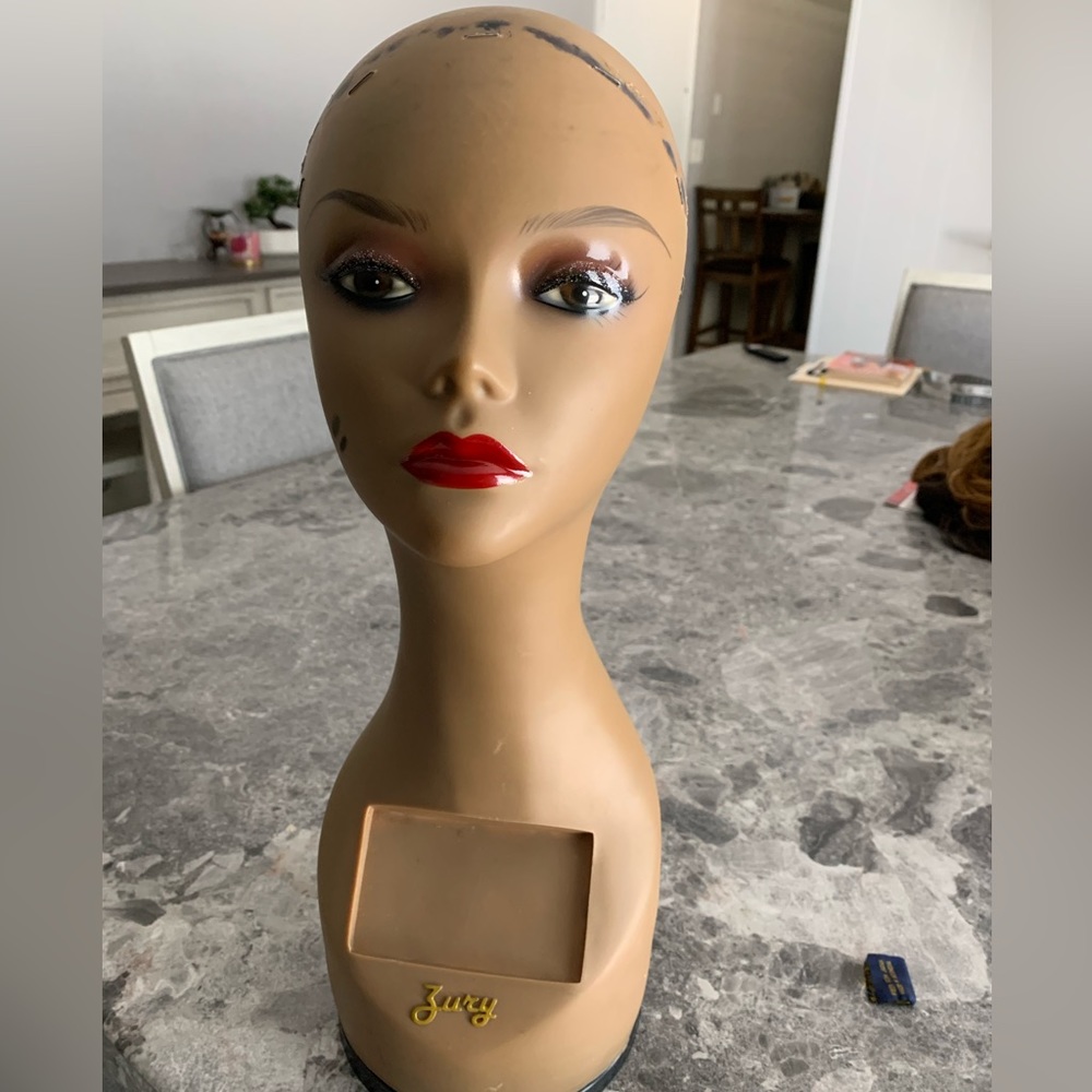 Unlisted Mannequin Head with Makeup